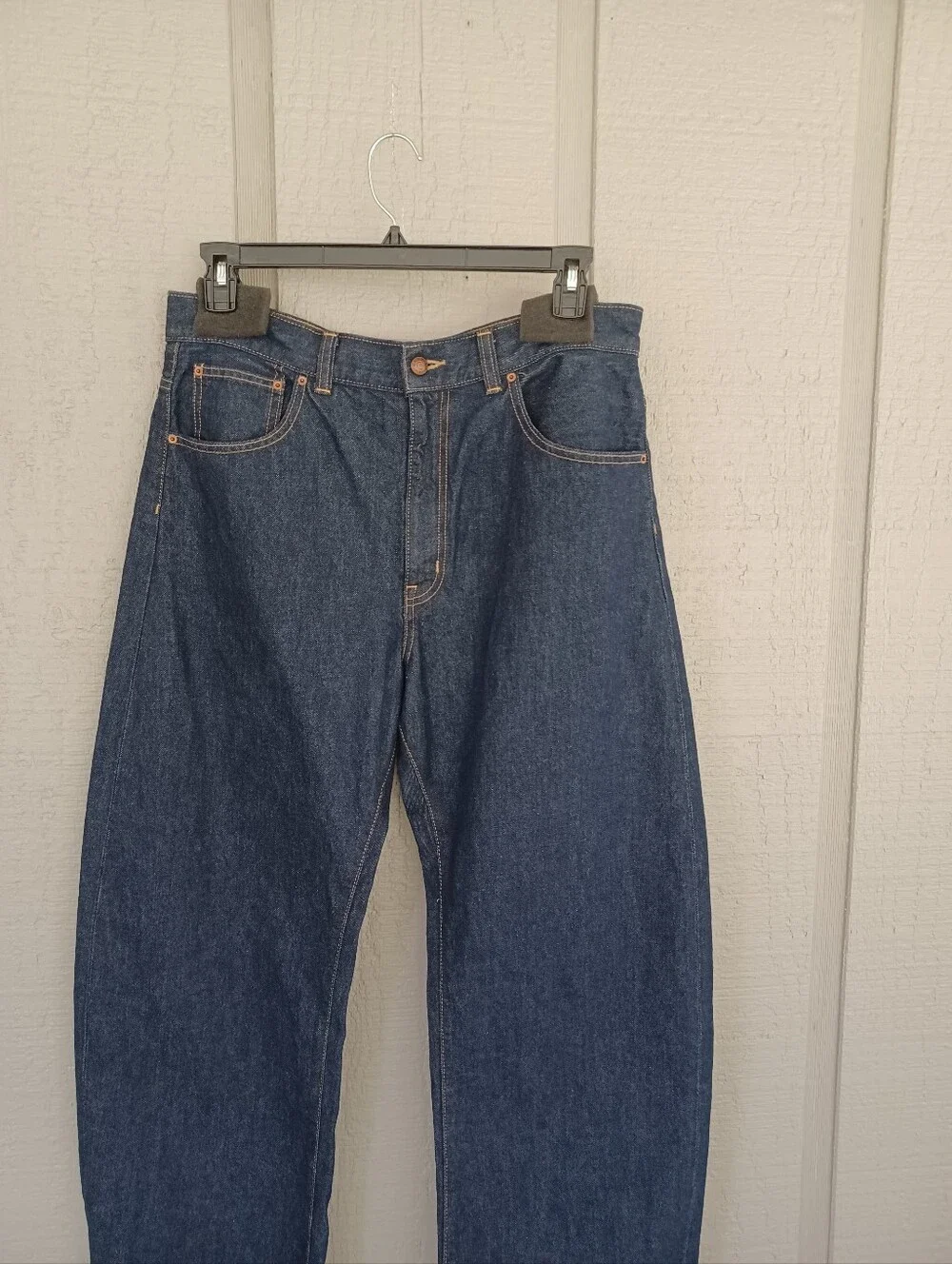 Madewell The Balloon Jean Size 31 Women Preppy Cotton High Rise Rinse Wash Rigid